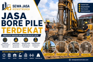 Jasa Bore Pile Terdekat Pondasi Bore Pile Profesional untuk Berbagai Proyek