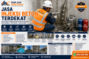 Jasa Injeksi Beton Terdekat Solusi Profesional Mengatasi Beton Retak & Bocor