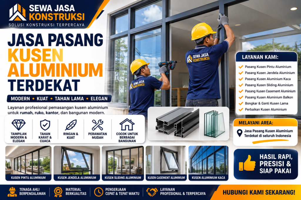 Jasa Pasang Kusen Aluminium Terdekat