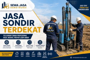 Jasa Sondir Terdekat Layanan Tes Sondir Tanah Profesional untuk Berbagai Proyek