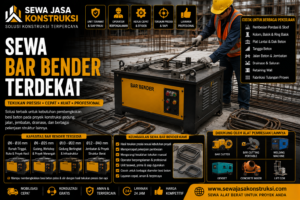 Sewa Bar Bender Terdekat Rental Bar Bender Profesional untuk Pembesian & Pembengkokan Besi Beton