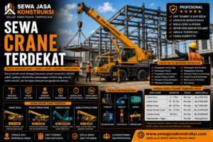 Sewa Crane Terdekat Rental Crane Profesional untuk Angkat Material & Konstruksi Berat