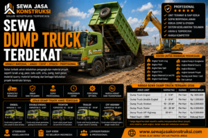 Sewa Dump Truck Terdekat Rental Dump Truck Profesional untuk Angkut Tanah, Pasir & Material Proyek