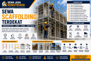 Sewa Scaffolding Terdekat Jasa Sewa Perancah Profesional untuk Proyek Konstruksi