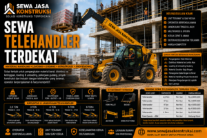 Sewa Telehandler Terdekat Rental Telehandler Profesional untuk Material Handling & Proyek Konstruksi