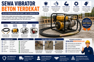 Sewa Vibrator Beton Terdekat Rental Vibrator Beton Profesional & Harga Terjangkau