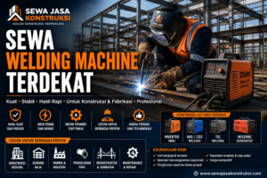 Sewa Welding Machine Terdekat Rental Mesin Las Profesional untuk Proyek Konstruksi & Fabrikasi