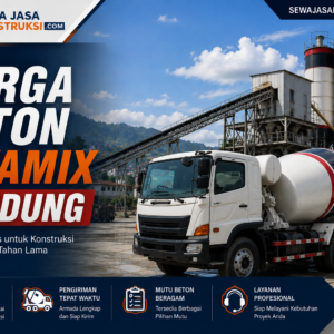 Harga Beton Jayamix Bandung 2026 | Harga per m3