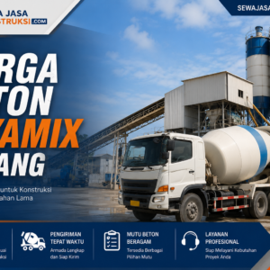Harga Beton Jayamix Serang 2026 | Harga Beton Cor per m3 Terbaru