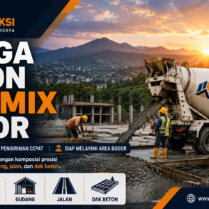 Harga Beton Minimix Bogor Terdekat 2026 | Cor Gang Sempit