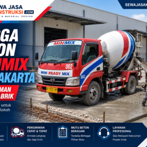 Harga Beton Minimix Purwakarta 2026 | Beton Cor Minimix per m3 Terbaru