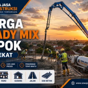 Harga Ready Mix Depok Terdekat 2026 | Beton Cor Per M3