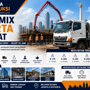 Harga Ready Mix Jakarta Terdekat 2026 Beton Cor Per M3
