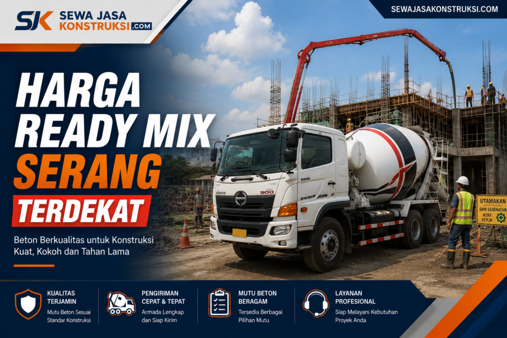 Harga Ready Mix Serang Terdekat