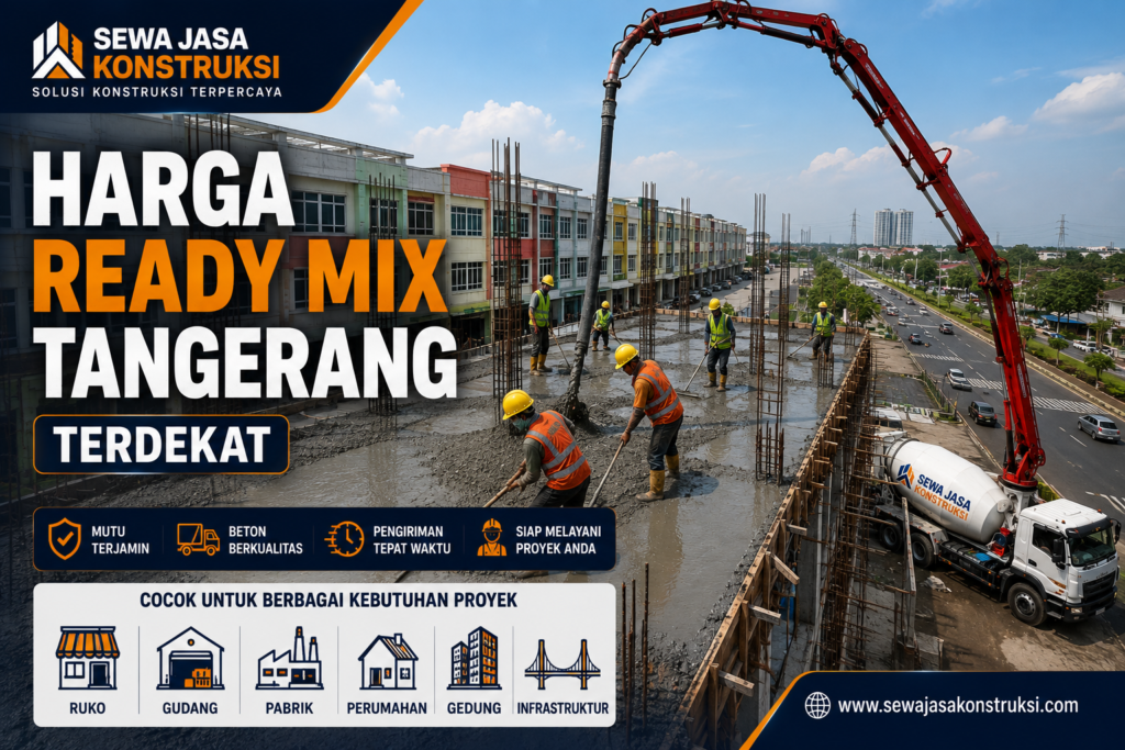 Harga Ready Mix Tangerang Terdekat 2026 | Beton Cor Per M3