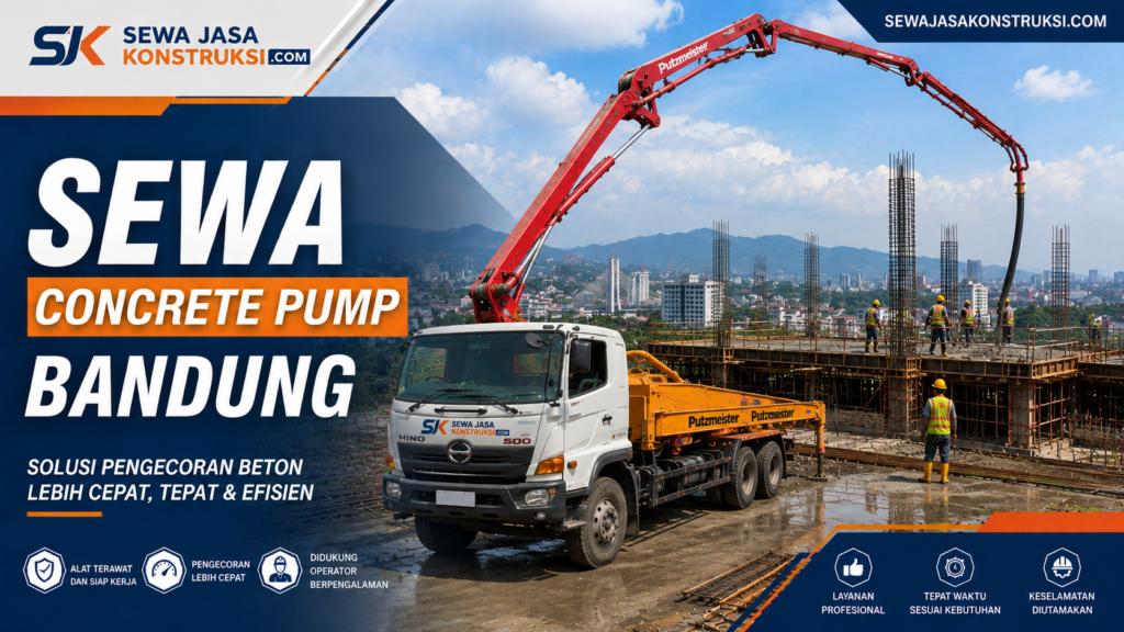 Harga Sewa Concrete Pump Bandung